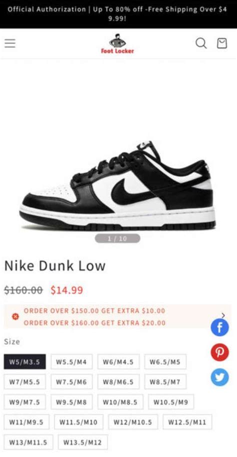 does footlocker sell fake shoes|foot locker outlet sale scam.